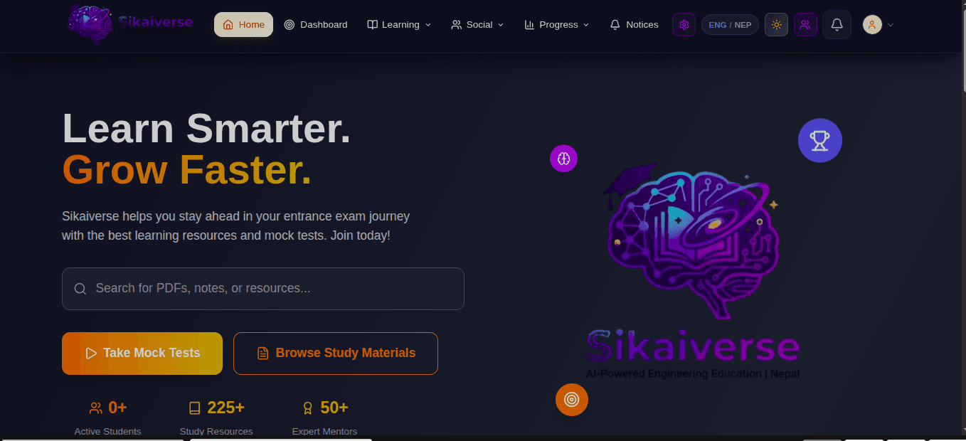 Sikaiverse - Edu-Tech Platform